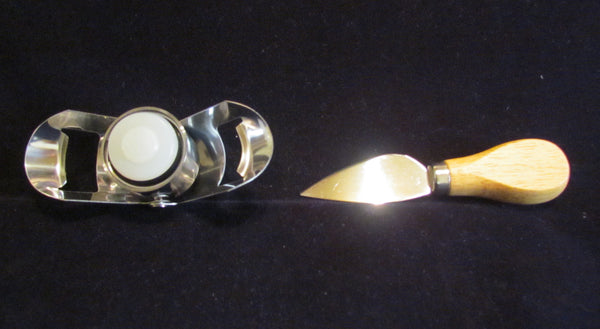 Champagne Cork And Cheese Knife Gift Set Champagne Bottle Stopper With Cheese Knife Bar Set