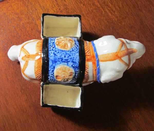 1940s Elephant Planter Desk Accessory Holder Made In Japan