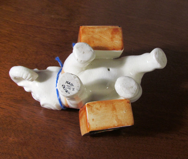 1940s Elephant Planter Desk Accessory Holder Made In Japan