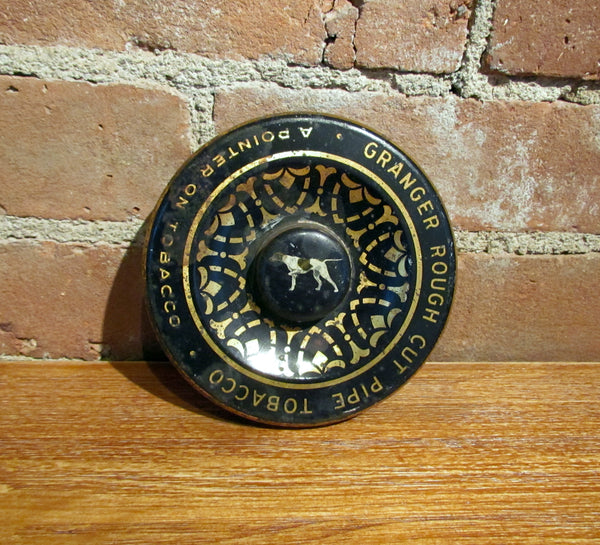 Granger Rough Cut Tobacco Tin Antique Advertising Metal Cannister