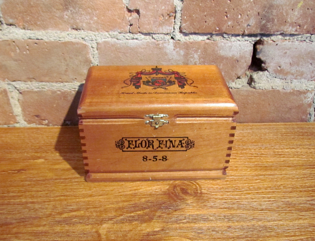 Arturo Fuente Flor Fina Handmade Wooden Cigar Box Dominican Republic Limited Addition