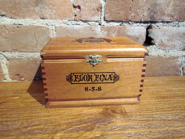 Arturo Fuente Flor Fina Handmade Wooden Cigar Box Dominican Republic Limited Addition