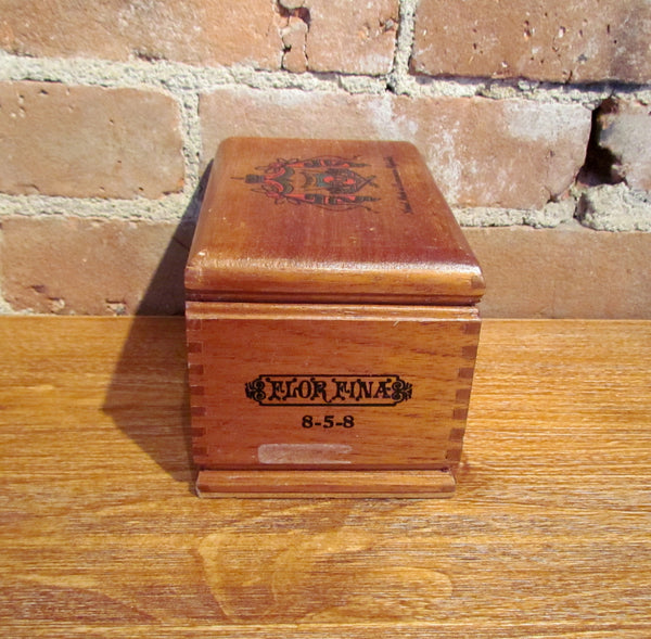 Arturo Fuente Flor Fina Handmade Wooden Cigar Box Dominican Republic Limited Addition