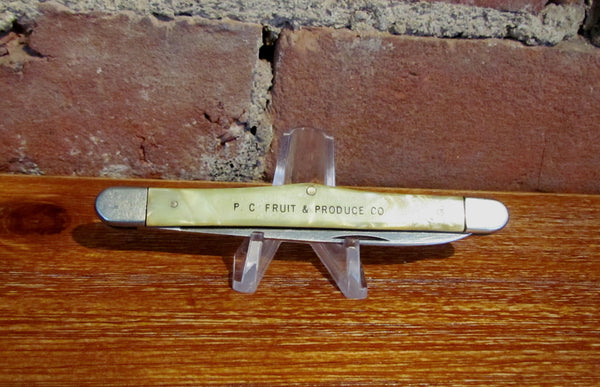 P C Fruit & Produce Co MOP Celluloid Pocket Knife