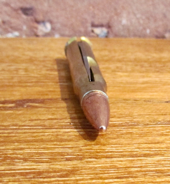 United 90-OE SPRG Bullet Shaped Pocket Knife Vintage Made In Italy