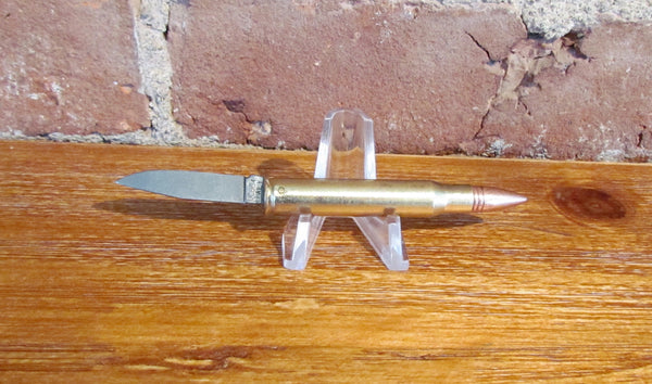 United 90-OE SPRG Bullet Shaped Pocket Knife Vintage Made In Italy