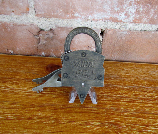 Antique Keen Kutter Brass Lock With Keys Patent 1906 St Louis