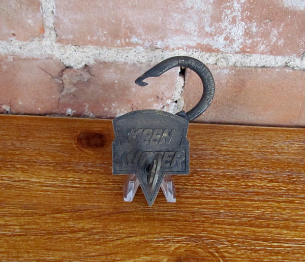 Antique Keen Kutter Brass Lock With Keys Patent 1906 St Louis
