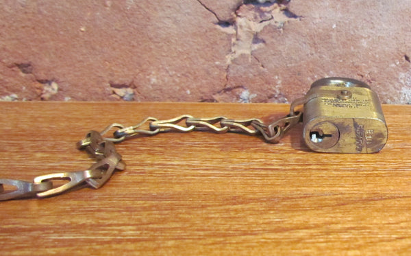 Vintage USN Electric Independent Lock Co. Original Push Keys