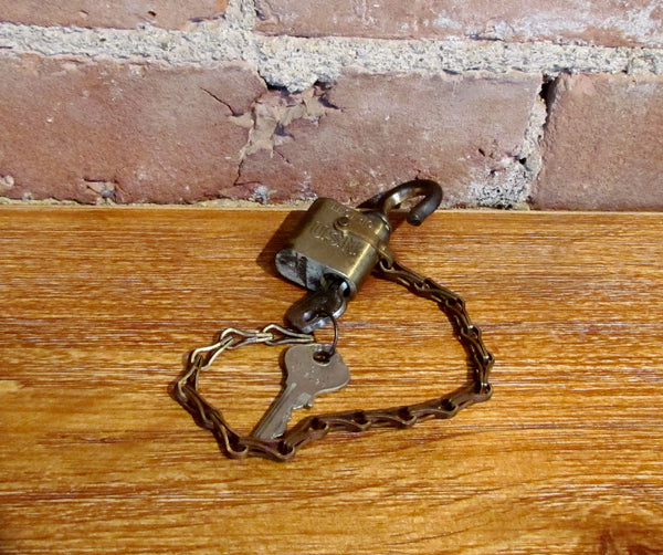 Vintage USN Electric Independent Lock Co. Original Push Keys