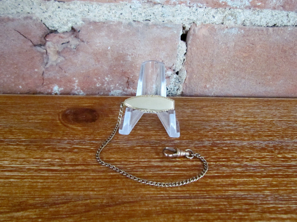 Antique 12K GF Vest Pocket Watch Chain by BAB