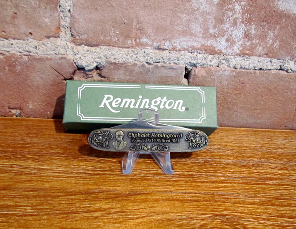 Vintage Remington Advertising Pocket Knife NIB