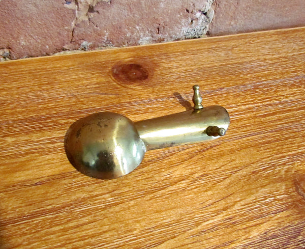 1930s Brass Pipe Holder Samuel Roth Cigars And Novelties Advertising Pipe Rest Hamilton St Allentown