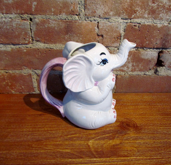 Vintage Elephant Pitcher Made In Germany