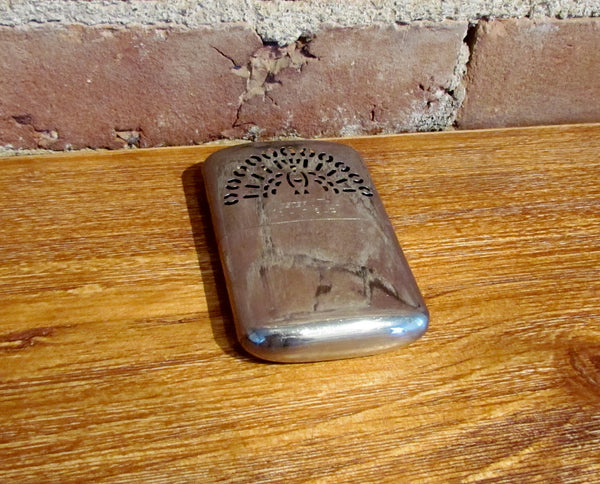 1950's Western Field Giant Size Chrome Handwarmer Peacock Design