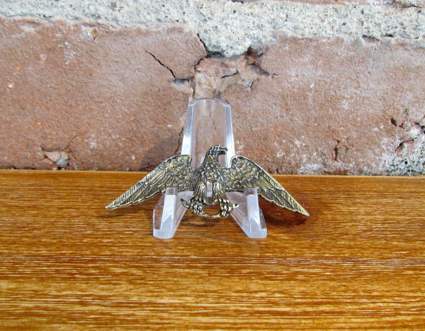 Vintage Eagle Pin Brass Brooch