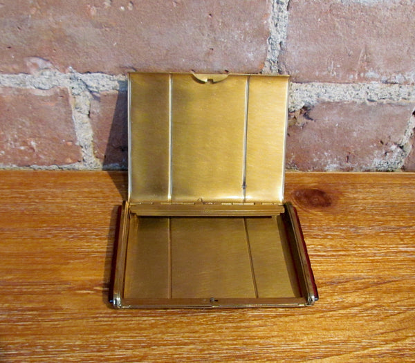 Vintage Klix Marathon Cigarette Case & Lighter Boxed Set