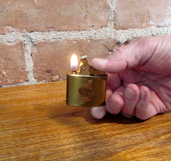 Vintage Klix Marathon Cigarette Case & Lighter Boxed Set