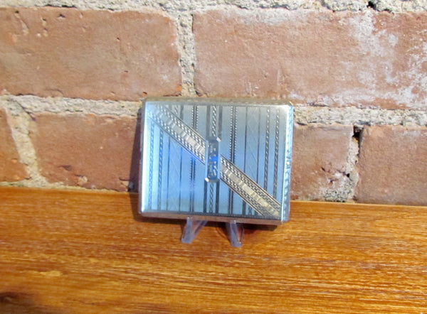 E B M Co. Cigarette Case  Edwardian Card Case Antique