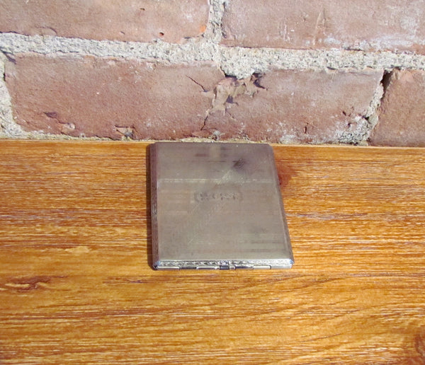 E B M Co. Cigarette Case  Edwardian Card Case Antique