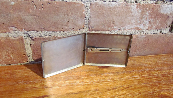 E B M Co. Cigarette Case  Edwardian Card Case Antique