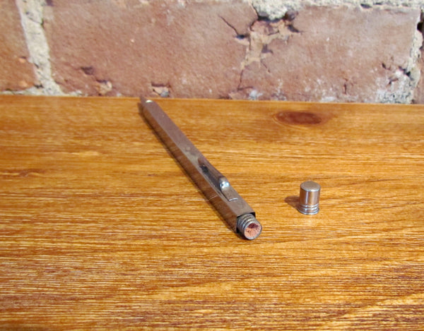 1940's German Mechanical Propelling Pencil Ruler Rare Germany US Zone