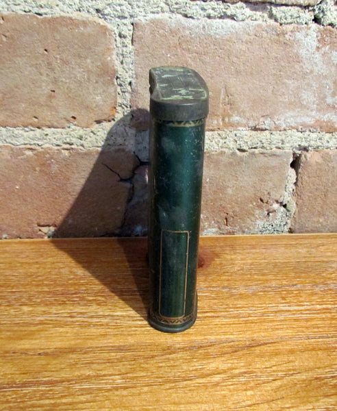 Patterson's Tuxedo Pocket Tobacco Tin Antique Advertising Metal Box