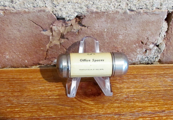 Antique Brown & Bigelow Match Safe Rodman Building Moorestown, NJ Advertising