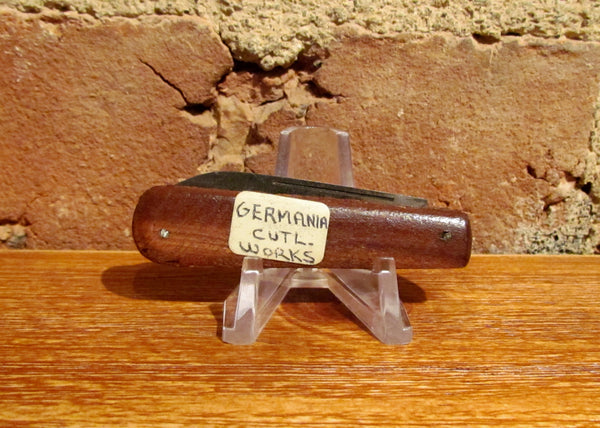 Antique Germania Cutlery Works Pocket Knife Wooden