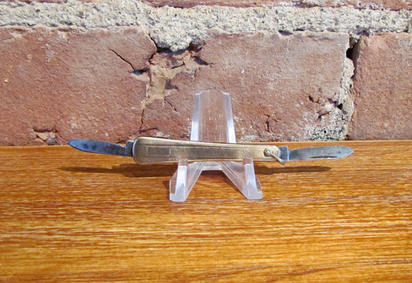 Antique 12kt GF M.S.R USA Pocket Knife Fob Victorian