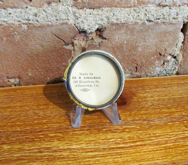 1930 Firemen's Association Allentown, PA Button Cover Rare