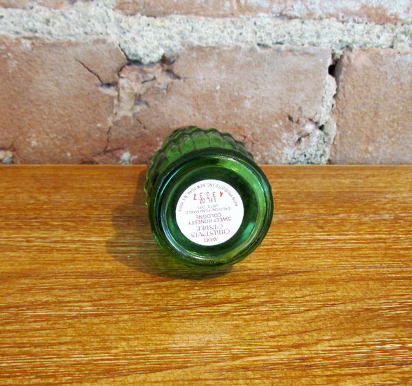 Avon Christmas Candle Perfume Bottle Sweet Honesty Cologne 1970's