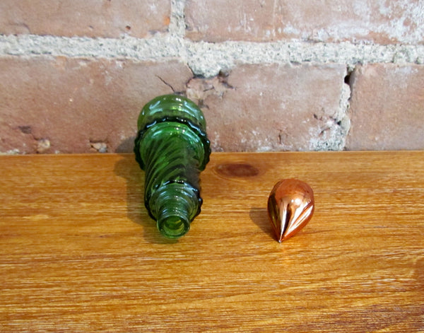 Avon Christmas Candle Perfume Bottle Sweet Honesty Cologne 1970's