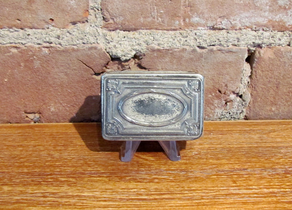 Vintage Gettysburg High Water Mark Monument Matchbox Holder Pennsylvania Souvenir Match Safe Match Box Cover