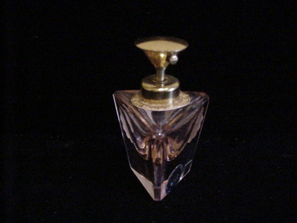 IRICE Pink Perfume Bottle Vintage Art Deco Presto Bottle Unused Mint Condition