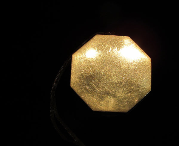 Golfing Flapper Sterling Silver Compact Purse Art Deco 1920's Dance Purse Extremely Rare