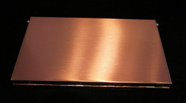 Volupte Portmanteau Compact Purse 1950s Powder Mirror & Cigarette Case