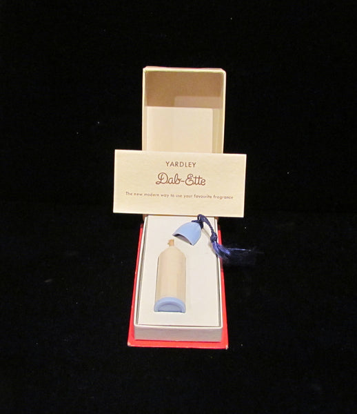 Yardley Perfume Bottle Dab-Ette Dispenser 1956 Vintage Perfume Dauber Excellent Boxed