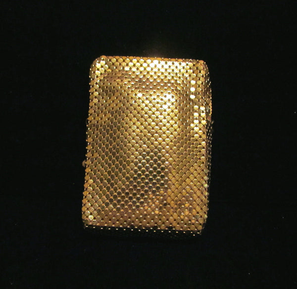 Vintage Whiting & Davis Mesh Case Cigarette Case Cell Phone Case Change Purse Card Holder Coin Purse Unused