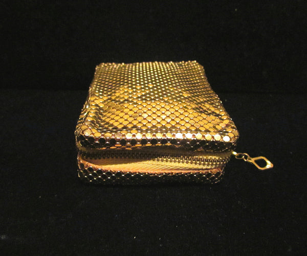 Vintage Whiting & Davis Mesh Case Cigarette Case Cell Phone Case Change Purse Card Holder Coin Purse Unused