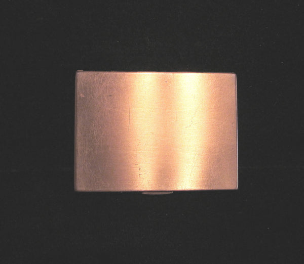 Vintage Mother Of Pearl & Rhinestone Elgin American Cigarette Case 1950's Business Credit Card Case Stunning