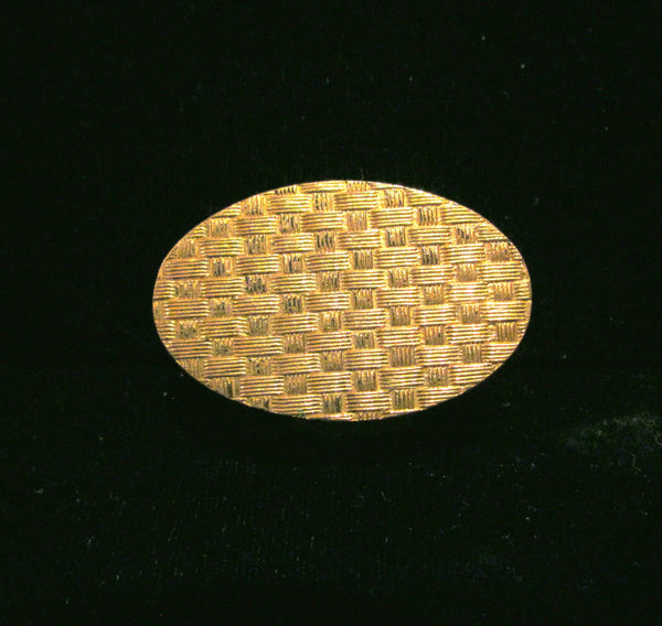 Antique Italian Snuff Box Pill Box Gold Hand Painted Portrait Compact Box 1800's Courting Scene EXTREMELY RARE