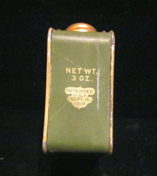 1919 Palm Olive Talcum Powder Tin Rose Egyptian Antique Palmolive Tin Rare