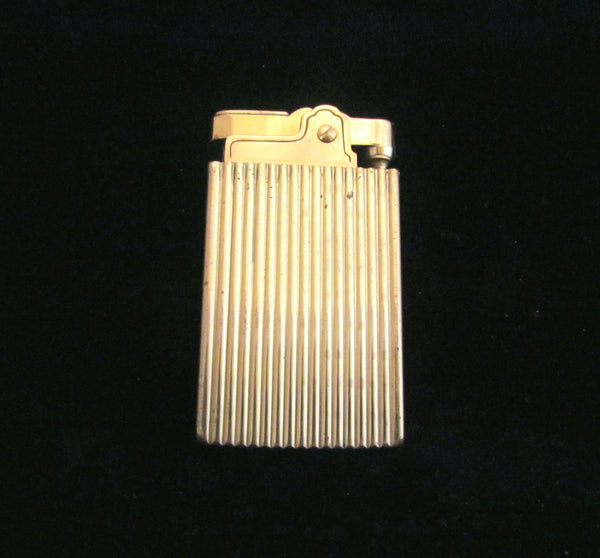 1950's Gold Musical Cigarette Working Lighter Vintage Novelty Music Box Working Lighter