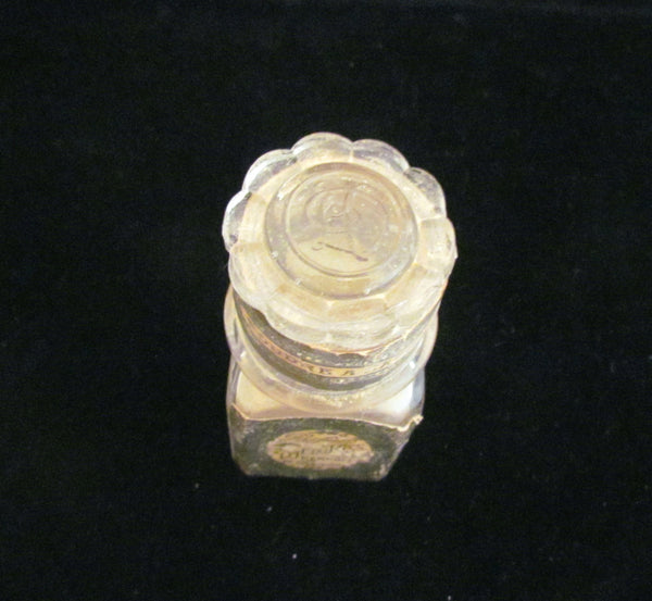 1920's Djer Kiss Perfume Bottle Paris Perfume Sachet Poudre Kerkoff France Art Deco