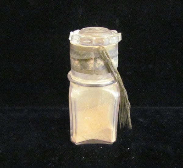 1920's Djer Kiss Perfume Bottle Paris Perfume Sachet Poudre Kerkoff France Art Deco