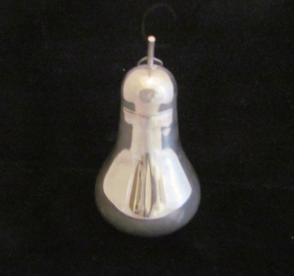 Estee Lauder Pear Powder Jar Silver Dusting Powder Sugar Shaker Vintage Aliage Rare