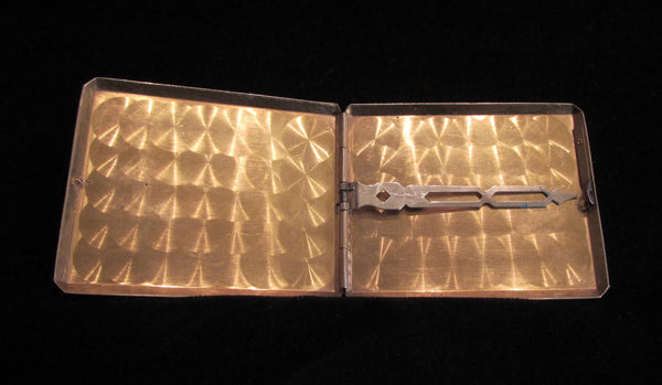 Brun Mill Cigarette Case 1900's Cigarette Case Edwardian Card Case Antique
