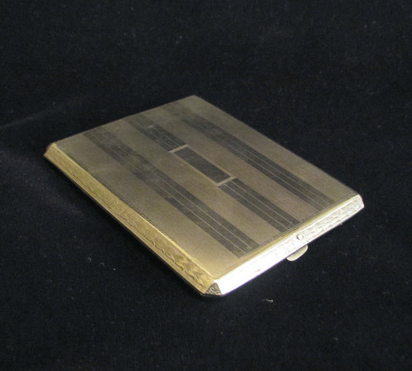 Brun Mill Cigarette Case 1900's Cigarette Case Edwardian Card Case Antique