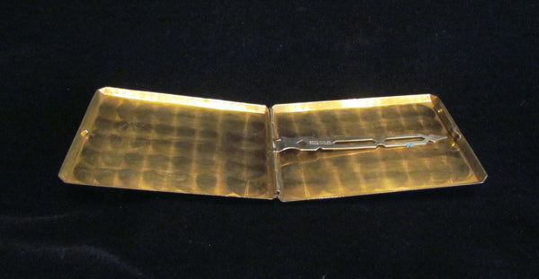 Brun Mill Cigarette Case 1900's Cigarette Case Edwardian Card Case Antique